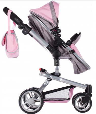 Cărucior 2-în-1 pentru Păpuși – Model Princess [9]