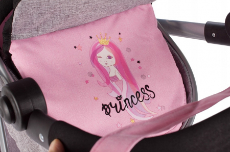 Cărucior 2-în-1 pentru Păpuși – Model Princess [8]