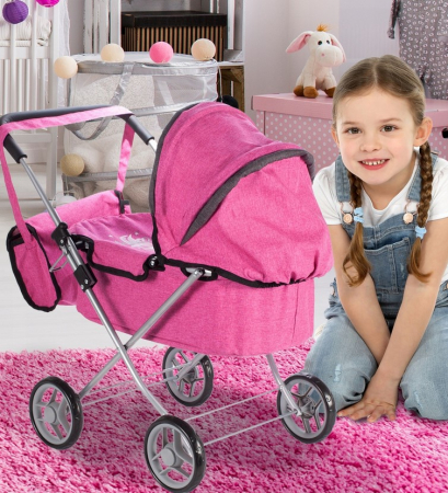 Cărucior cu geantă pentru păpuși, Princess. [4]