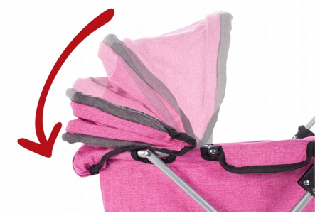 Cărucior cu geantă pentru păpuși, Princess. [9]