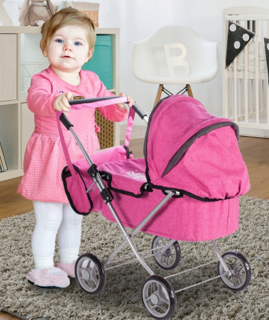Cărucior cu geantă pentru păpuși, Princess. [3]
