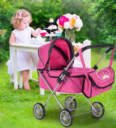 Cărucior cu geantă pentru păpuși, Princess. [2]