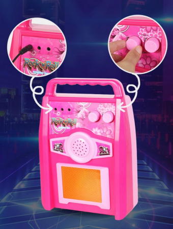 Chitară cu Amplificator și Microfon – 2 Culori Disponibile [8]