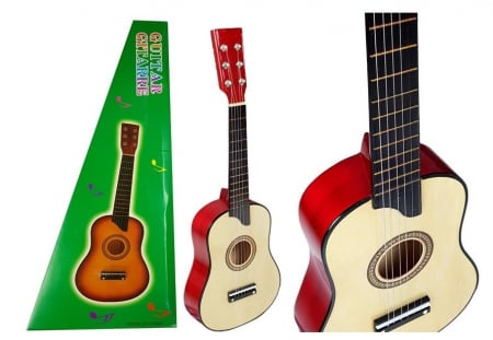 Instrumente muzicale - Chitară din Lemn cu Pană – Bej