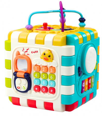Cub educațional muzical interactiv pentru copii mici 6 în 1 [1]