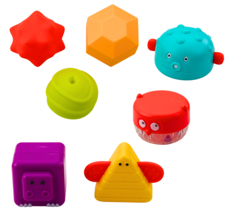 Cub senzorial cilindric interactiv – sortator cu lumini, sunete și culori [3]