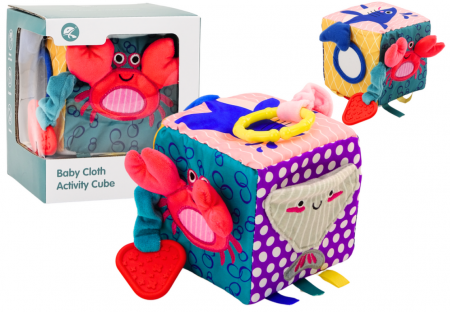 Jucarii educationale - Cub Senzorial Interactiv – Animale Marine