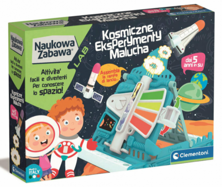 Articole bebelusi si copii mici - Distracție Științifică Experimente Spațiale pentru Copii Mici Clementoni 50798