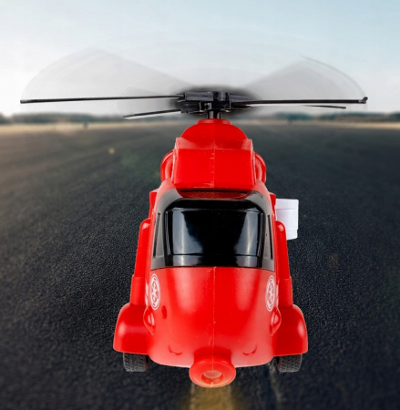 Elicopter de Pompieri 1:16 cu Lumini, Sunete și Proiector [5]