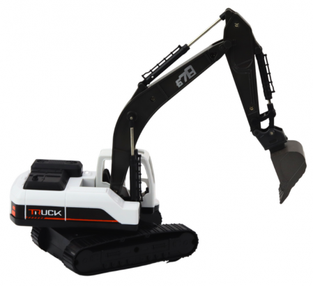 Excavator cu Șenile, Cupă Metalică, Joints Mobile și Rotire 360° [2]