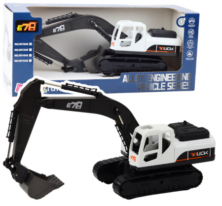 Jucarii de exterior - Excavator cu Șenile, Cupă Metalică, Joints Mobile și Rotire 360°