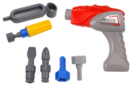 Excavator de Desene Animate pentru Asamblare și Întoarcere, Alb (DIY) [2]