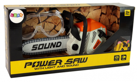 Fierăstrău cu lanț mobil + ochelari de protecție [3]