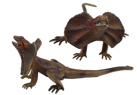 Figurină Colecționar Agama cu Guler – Seria „Animale ale Lumii” [1]