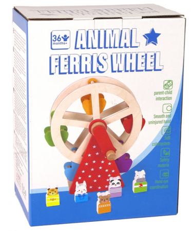 Figurine din Lemn pentru Roata Mare Rotativă [4]