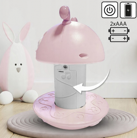 Jenga Albinuța – Roz/Albastru cu Muzică – Joc de Echilibru și Distracție [6]