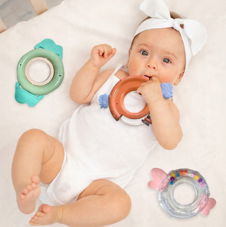 Jenga Albinuța – Roz/Albastru cu Muzică – Joc de Echilibru și Distracție [2]