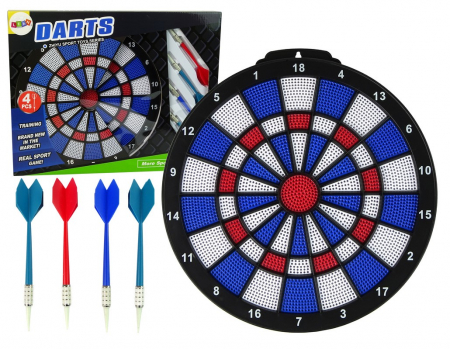 Jucarii de exterior - Joc de Darts – Arcade cu 4 săgeți și țintă