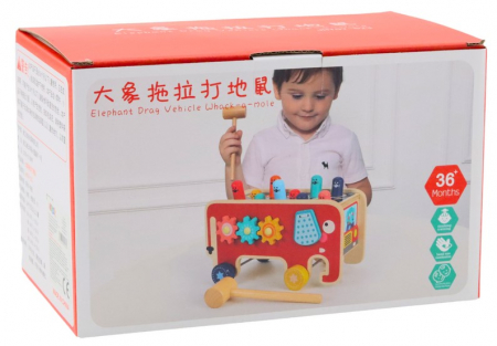 Joc de îndemânare din lemn pentru copii – Whac-a-Mole [3]