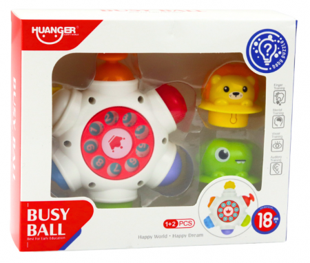 Jucărie interactivă pentru copii mici UFO cu leu și crocodil [3]