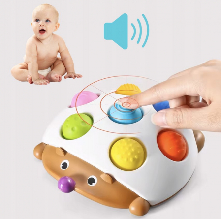 Jucărie senzorială antistres – Arici colorat Pop It [8]