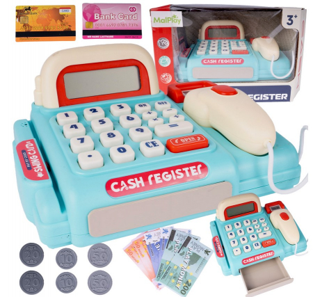 Jucarii diverse - Kasa de Jucărie „Fun Cash” – Set Interactiv pentru Micii Comercianți