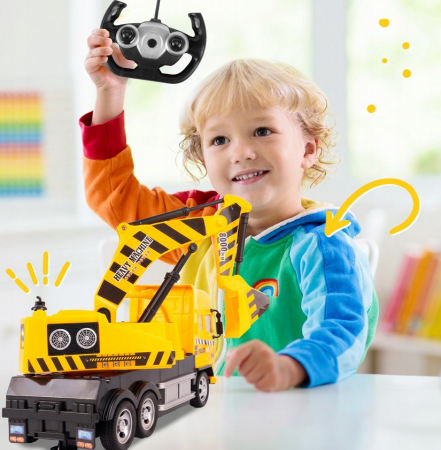 Macara Radiocomandată – 4 Canale, Cabină Rotativă [2]