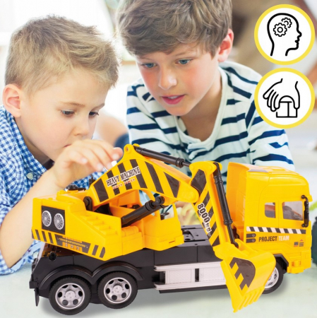 Macara Radiocomandată – 4 Canale, Cabină Rotativă [7]