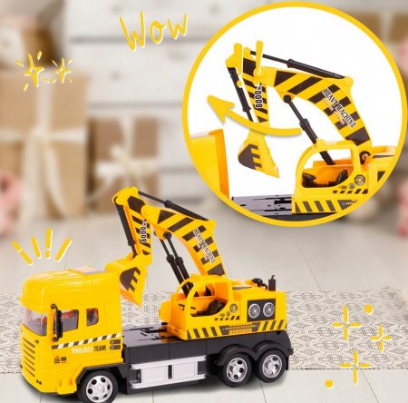 Macara Radiocomandată – 4 Canale, Cabină Rotativă [3]