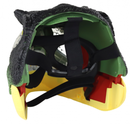 Mască Dinozaur cu Bandă Reglabilă, Lumini și Sunete – Neagră [3]