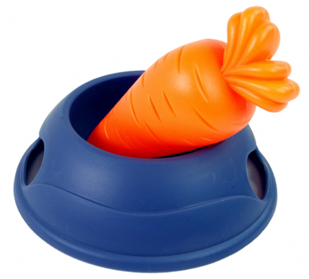 Mascotă Interactivă Iepuraș Alb cu Bol de Morcovi [3]