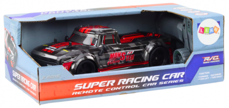 Mașină cu Telecomandă Pick-Up 1:18 Roți de Cauciuc Roșie [4]