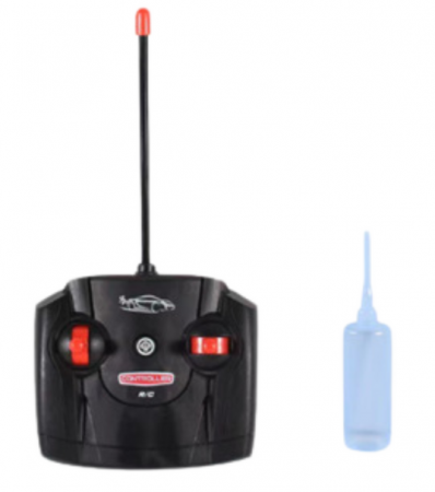 Mașină cu telecomandă RC 1:20, albastră, cu lumini și efect de fum [1]