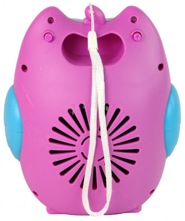 Mașină de Bule de Săpun Bufniță cu Sunet, Roz [3]