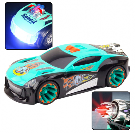 Mașină de curse Rocket, tracțiune pe roata din spate, lumini și sunete [3]