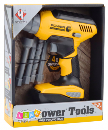 Mașină de găurit cu acumulator, 4 biți interschimbabili, lumină LED [3]