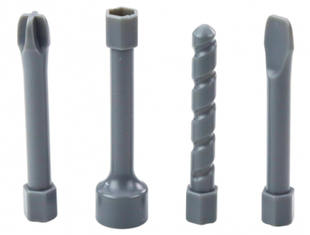 Mașină de găurit cu acumulator, 4 biți interschimbabili, lumină LED [2]