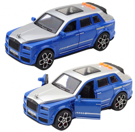 Mașină de pasageri Masory cu mișcare, uși care se deschid, lumini și sunete, mix. [2]