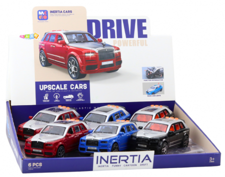 Mașină de pasageri Masory cu mișcare, uși care se deschid, lumini și sunete, mix. [3]