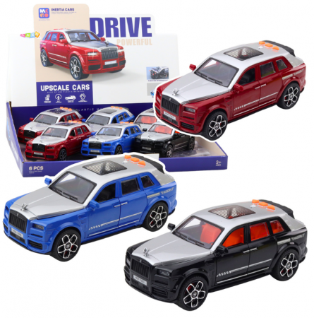 Masini si motociclete - Mașină de pasageri Masory cu mișcare, uși care se deschid, lumini și sunete, mix.