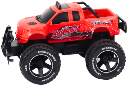 Mașină de teren cu telecomandă RC 1:18 Roșie [1]