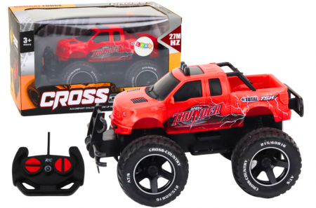 Jucarii cu telecomanda - Mașină de teren cu telecomandă RC 1:18 Roșie