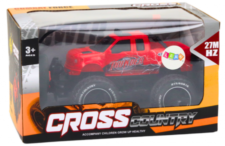 Mașină de teren cu telecomandă RC 1:18 Roșie [4]