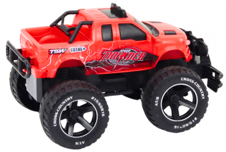 Mașină de teren cu telecomandă RC 1:18 Roșie [2]