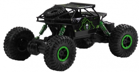 Mașină Monster Truck cu Telecomandă – Jeep 1:18 Verde [2]