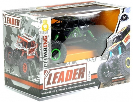 Mașină Monster Truck cu Telecomandă – Jeep 1:18 Verde [4]