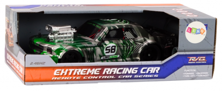 Mașină RC cu Telecomandă 1:16 Drift Roți de Cauciuc Verde [3]