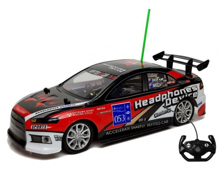 Mașină sport de curse telecomandată R/C 27Mhz Roșie [1]