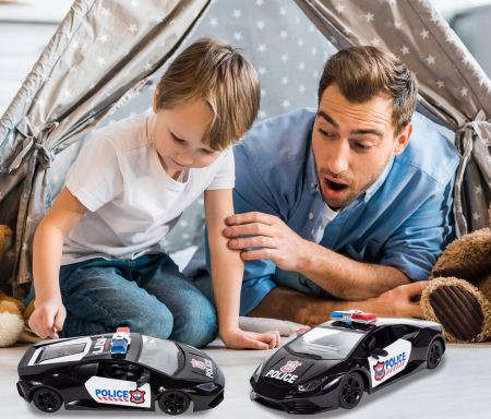 Mașină Sport Poliție RC – Scara 1:14 [2]