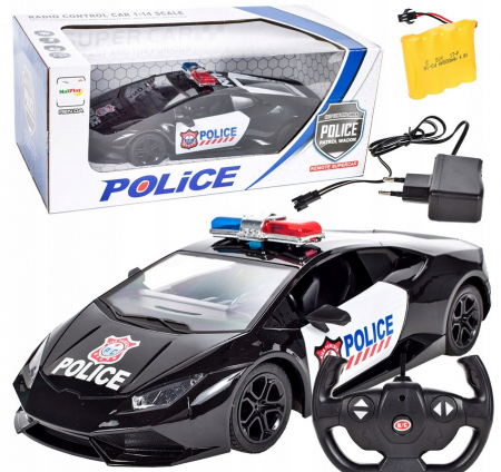 Jucarii cu telecomanda - Mașină Sport Poliție RC – Scara 1:14